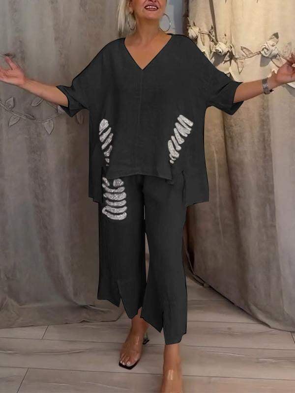 BIANCA | Elegant Two-Piece Summer Set For The Sunny Days