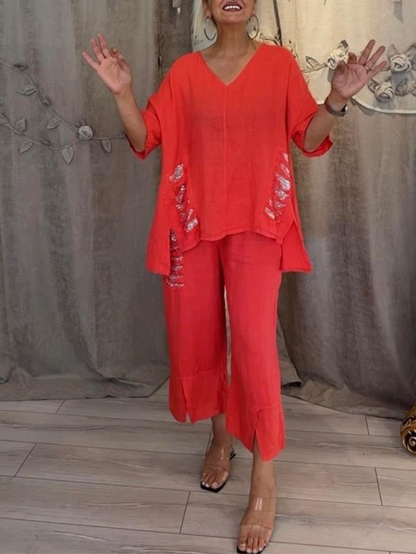 BIANCA | Elegant Two-Piece Summer Set For The Sunny Days